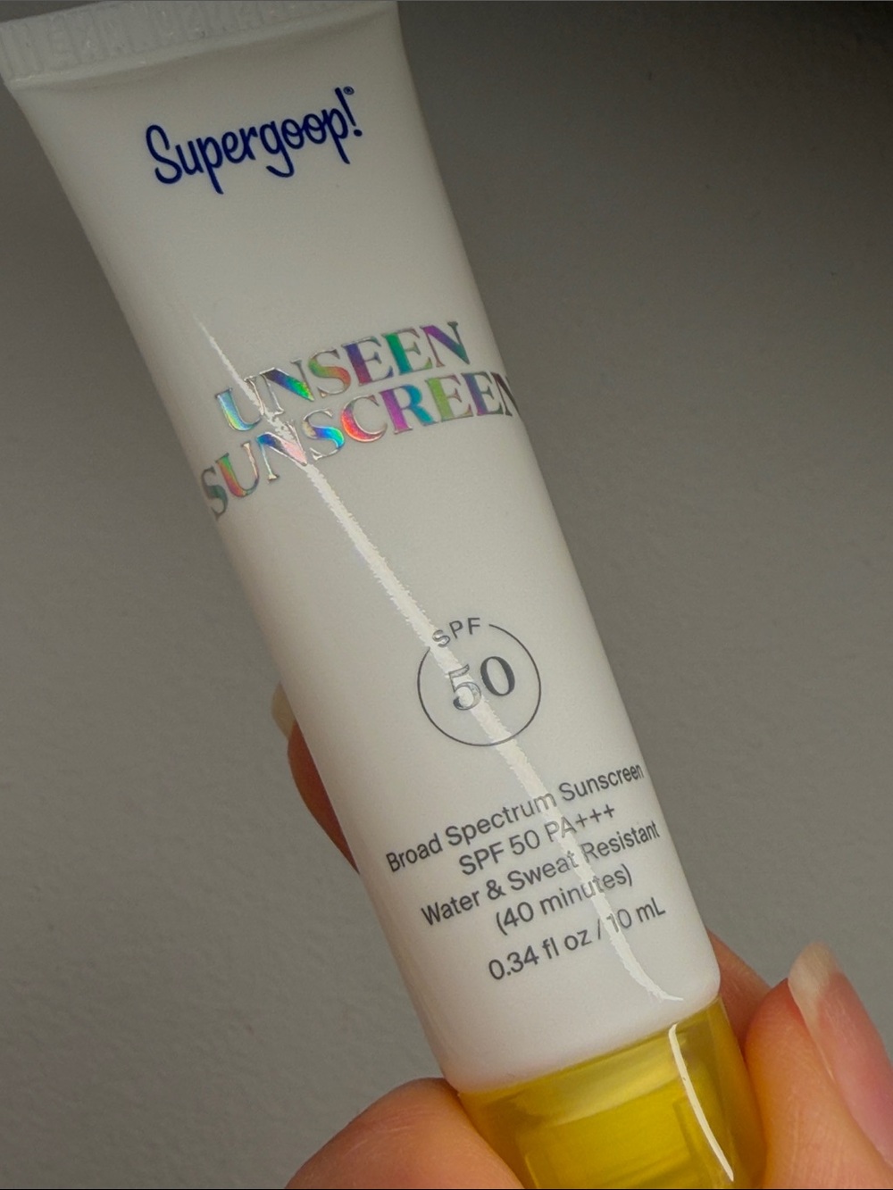 Supergoop! Unseen Sunscreen SPF 50